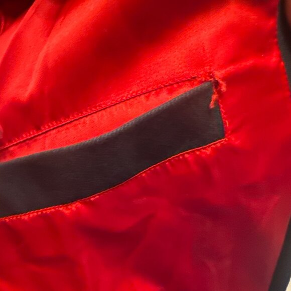 1994 NHL Rangers Stanley Cup Champions Jacket XL Jeff Hamilton Coat Black/Red - Picture 15 of 16